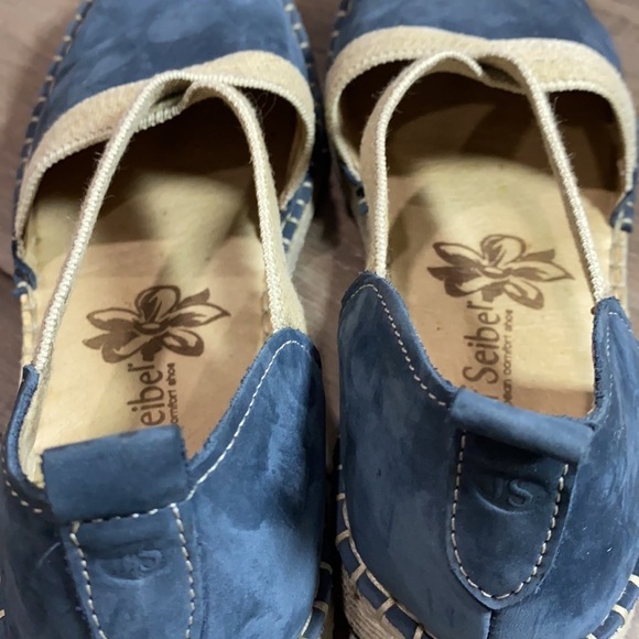 Josef Seibel Sophie 29 shoes flats blue suede - Picture 9 of 12